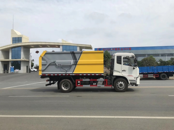 程力威牌CLW5161ZDJD6型压缩式对接垃圾车