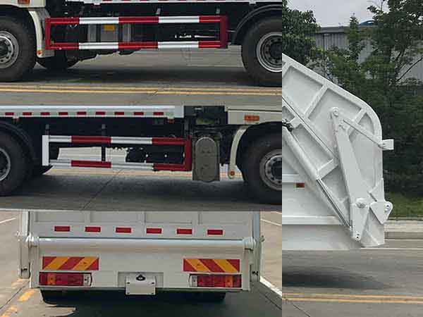 福田欧曼国六20方压缩式垃圾车