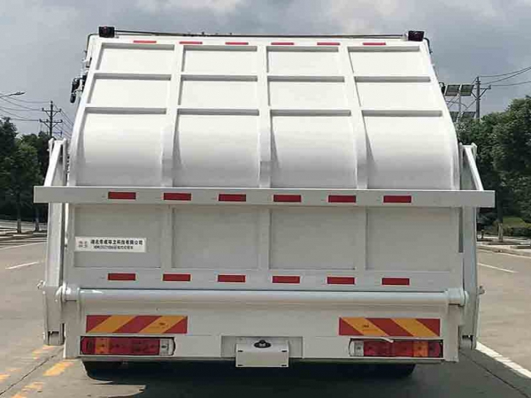 福田欧曼国六20方压缩式垃圾车