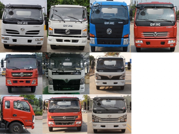 东风多利卡国六8~9方侧装压缩式垃圾车