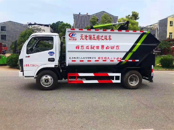 东风小多利卡国六蓝牌无泄漏后装压缩垃圾车