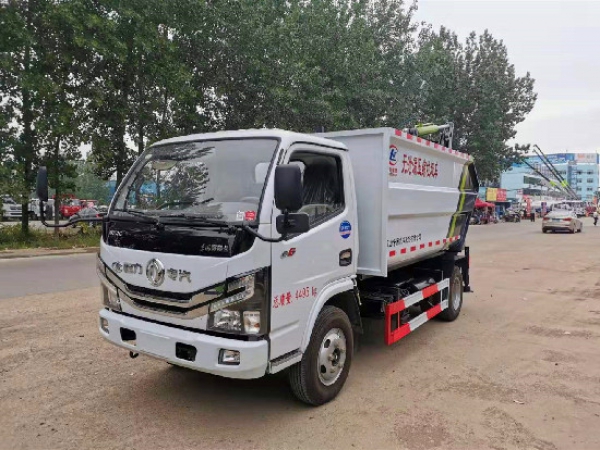 东风小多利卡国六蓝牌无泄漏后装压缩垃圾车