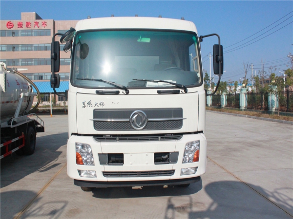 东风天锦12方清洗吸污车