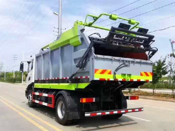 东风天锦国六14方无泄漏压缩式垃圾车