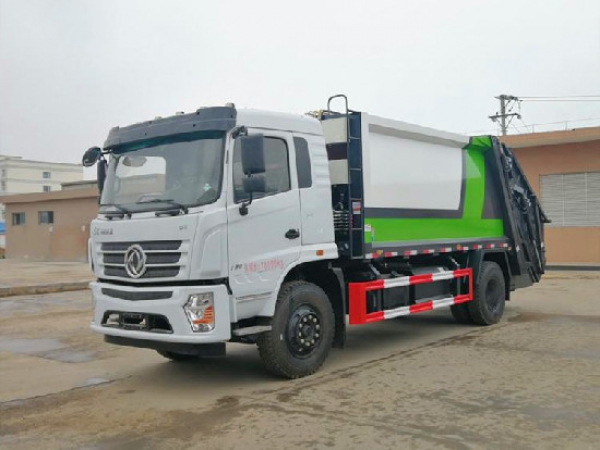 东风专底国六10~14方压缩式垃圾车