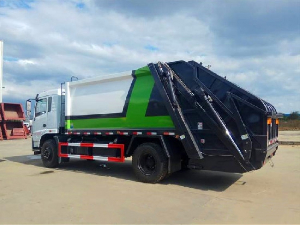 东风专底国六10~14方压缩式垃圾车