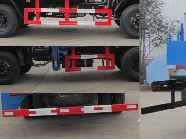 东风153侧摆臂式垃圾车（8-10方）