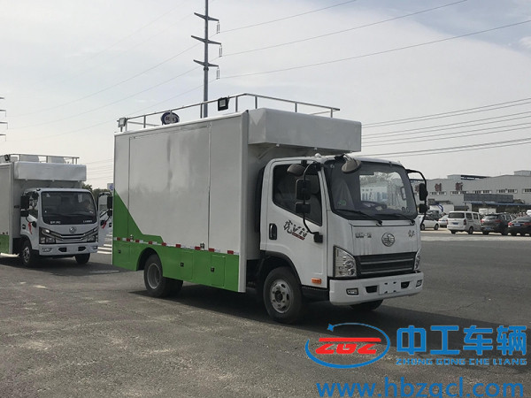 解放液压拓展餐车