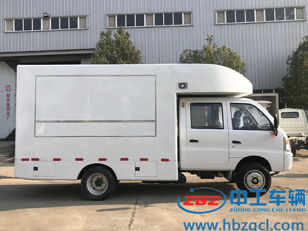 黑豹双排售货车