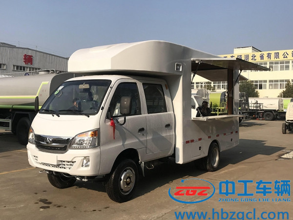 黑豹双排售货车