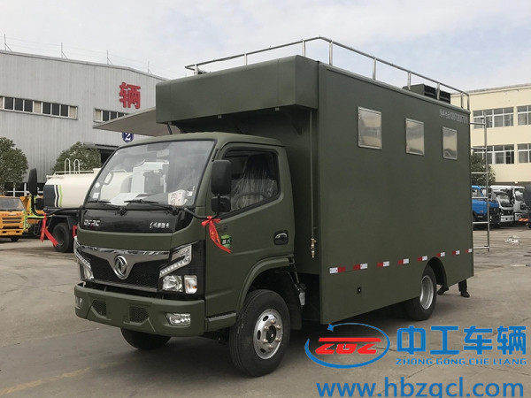 东风餐车-独立凉菜间-军绿