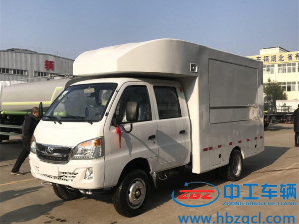 黑豹双排售货车