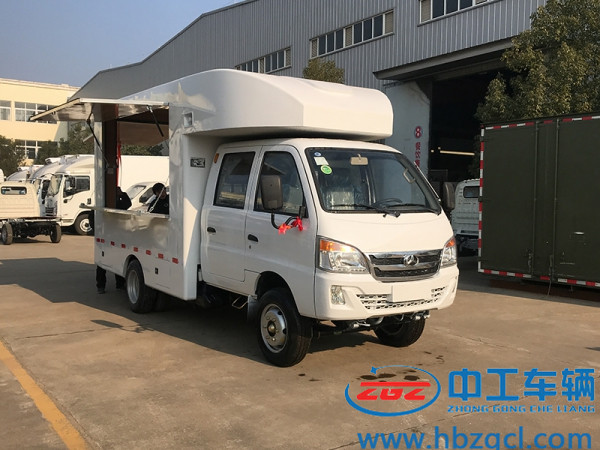 黑豹双排售货车