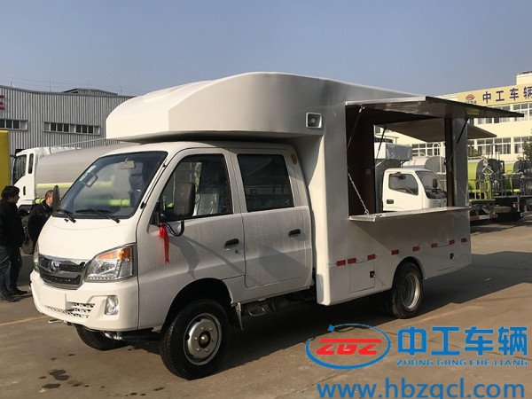 黑豹双排售货车