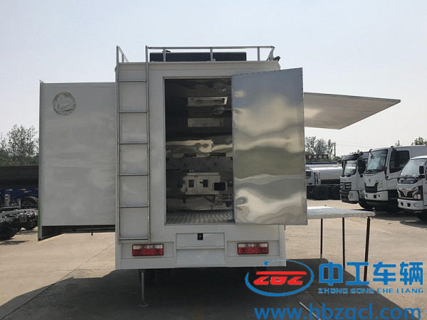 解放液压拓展餐车