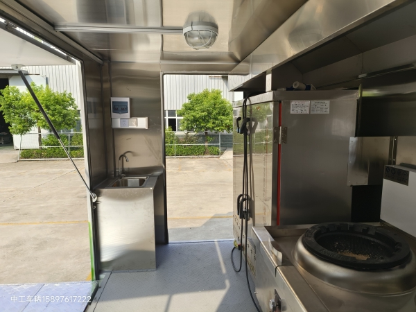 江淮骏铃v5餐车